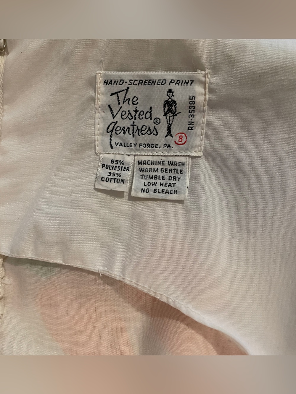 Key West vintage dress. Small - Picture 6 of 8